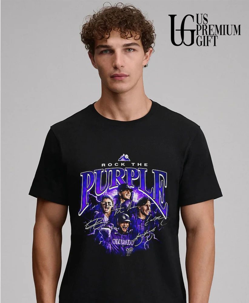 Rock The Purple Colorado Rockies baseball 2026 shirt