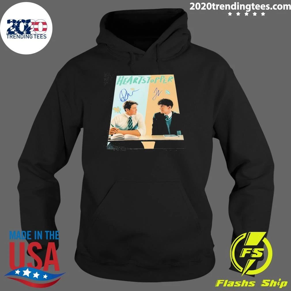 Joe Locke and Kit Connor Authentic Heartstopper Shirt
