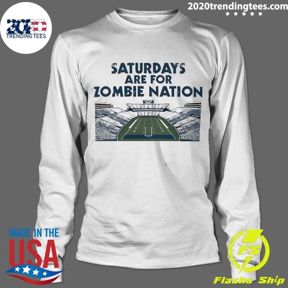 Saturdays Are For Zombie Nation Graphic Shirt