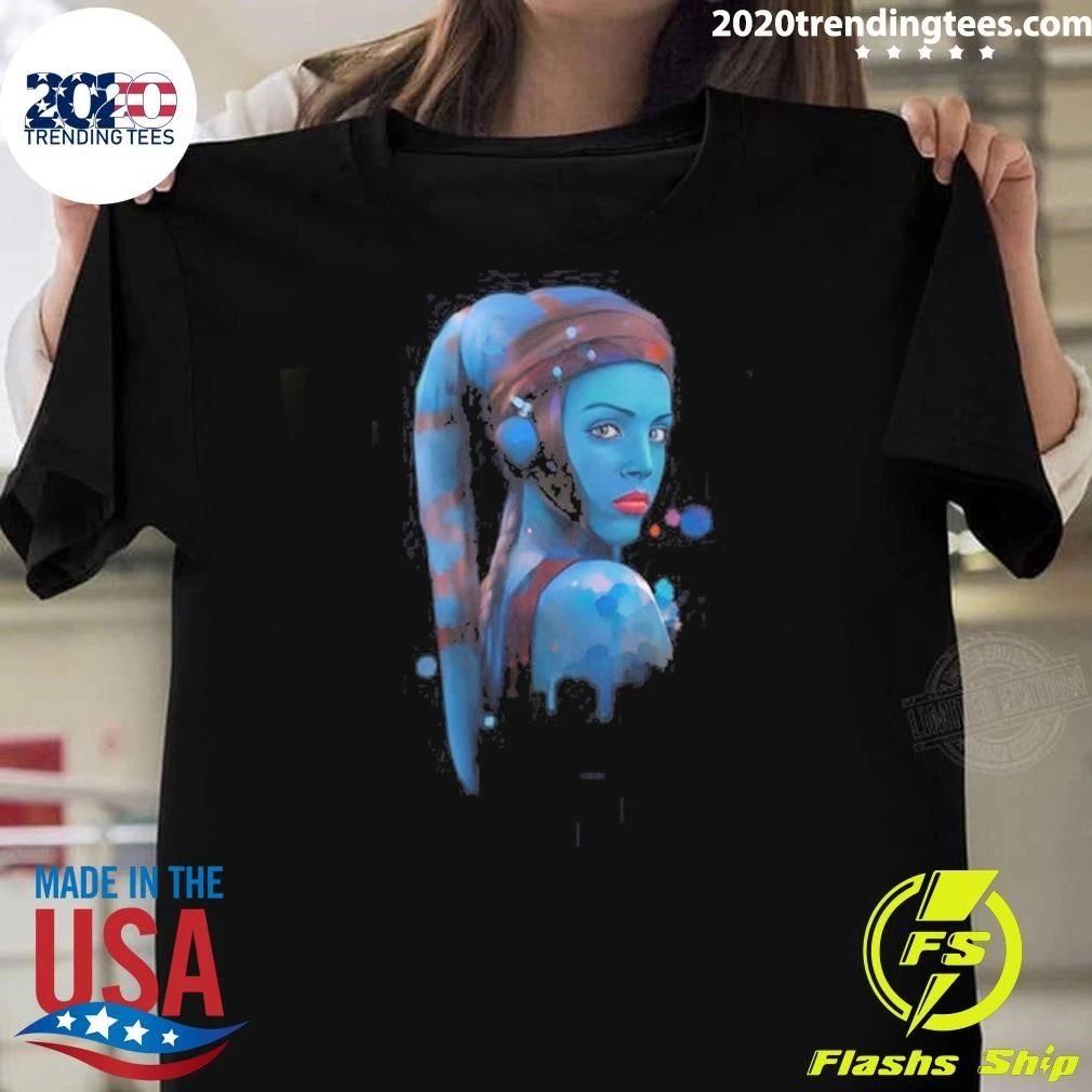 Aayla Secura Portrait Tee Shirt