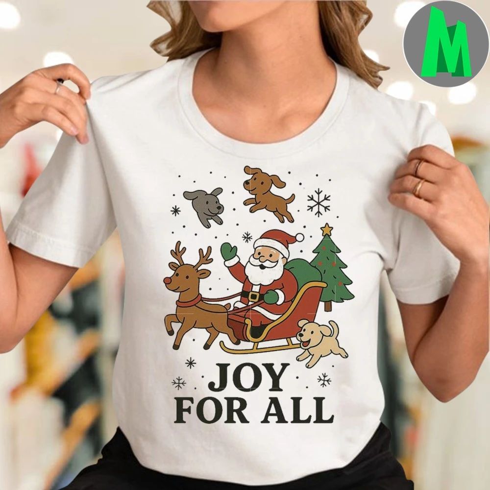 Joy for all Santa Christmas Shirt