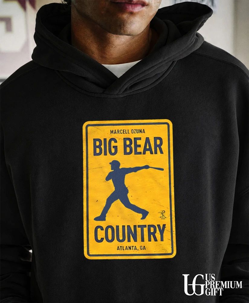 Big Bear Country Marcell Ozuna Pittsburgh Pirates baseball shirt