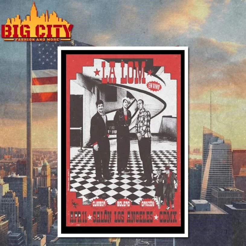 La Lom Salon Los Angeles Mexico City Apr 11 2026 Poster Shirt