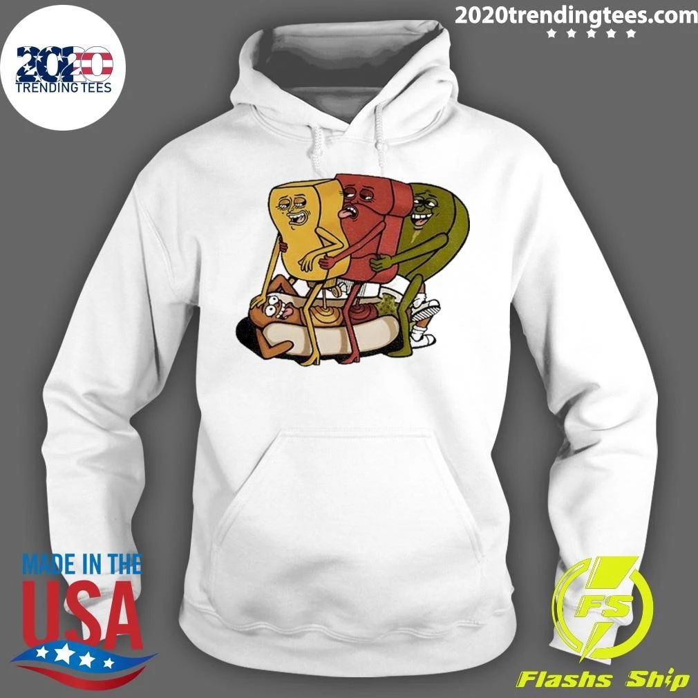 Dogging With Mustard Ketchup And Relish Shirt