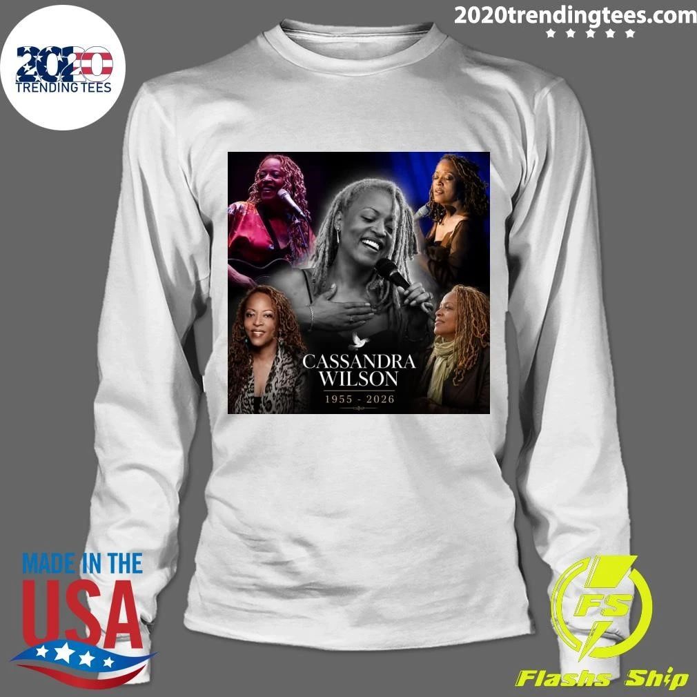 Rest peacefully to the incomparable Cassandra Wilson 1955-2026 Shirt