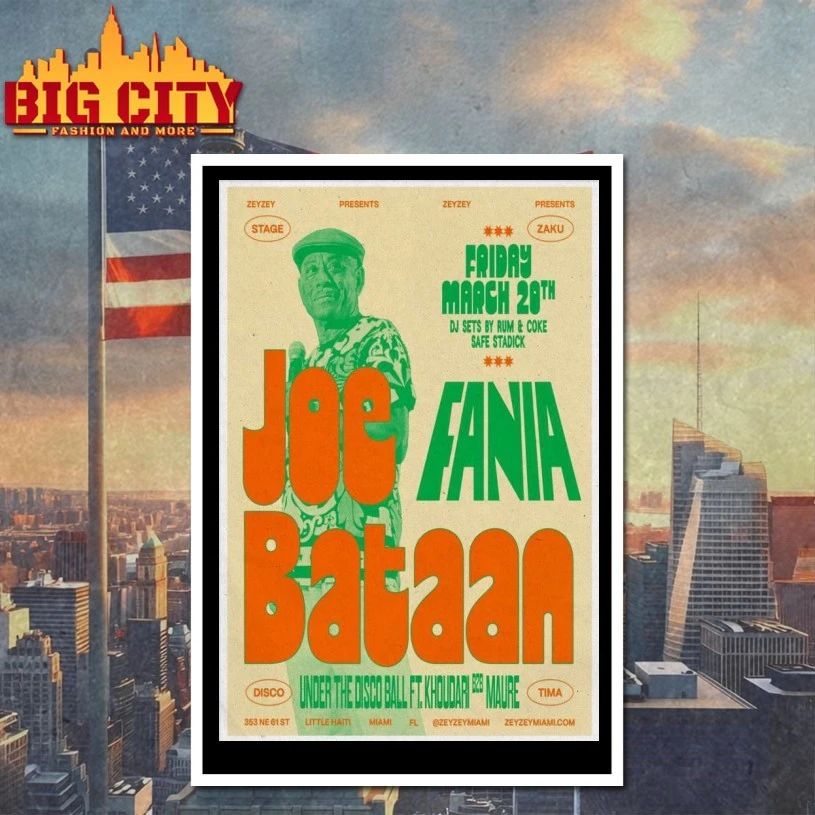 Joe Bataan At Mar 20 2026 Poster T-shirt