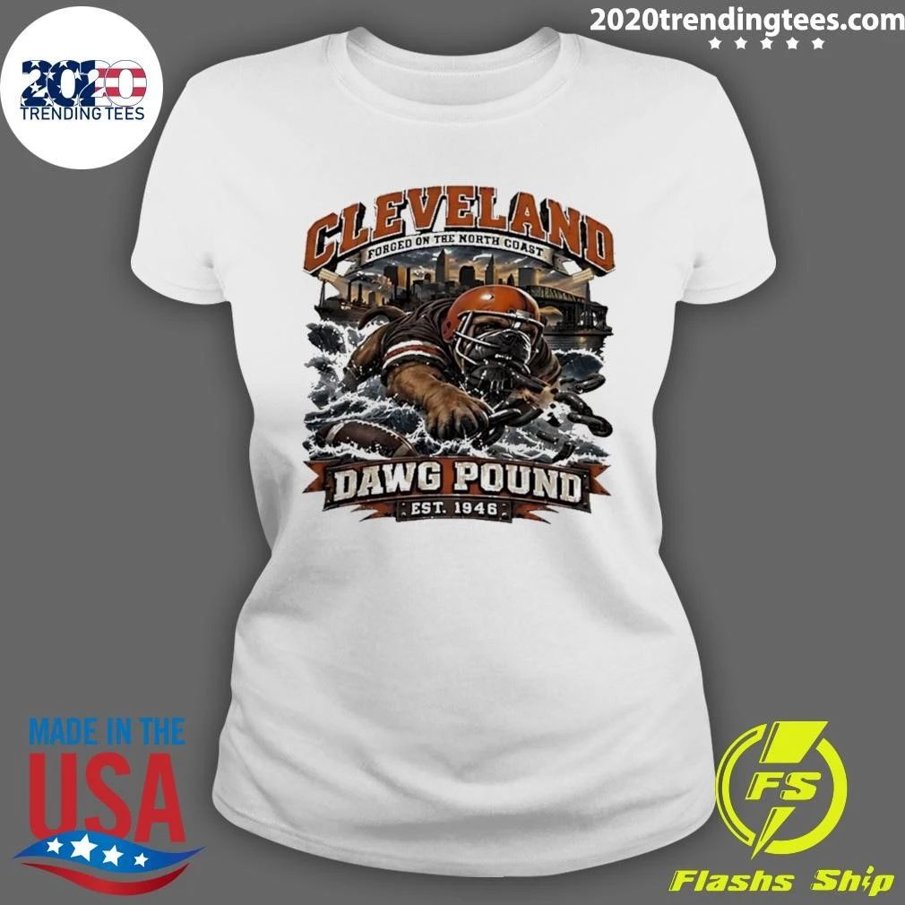 Cleveland Dawg Pound Est 1946 Illustration Shirt