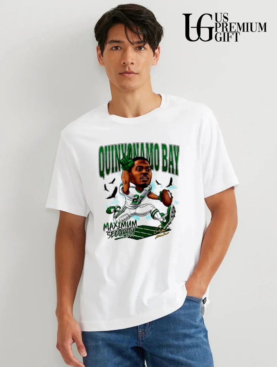 Quinyonamo Bay Maximum Security Football 2026 caricature shirt