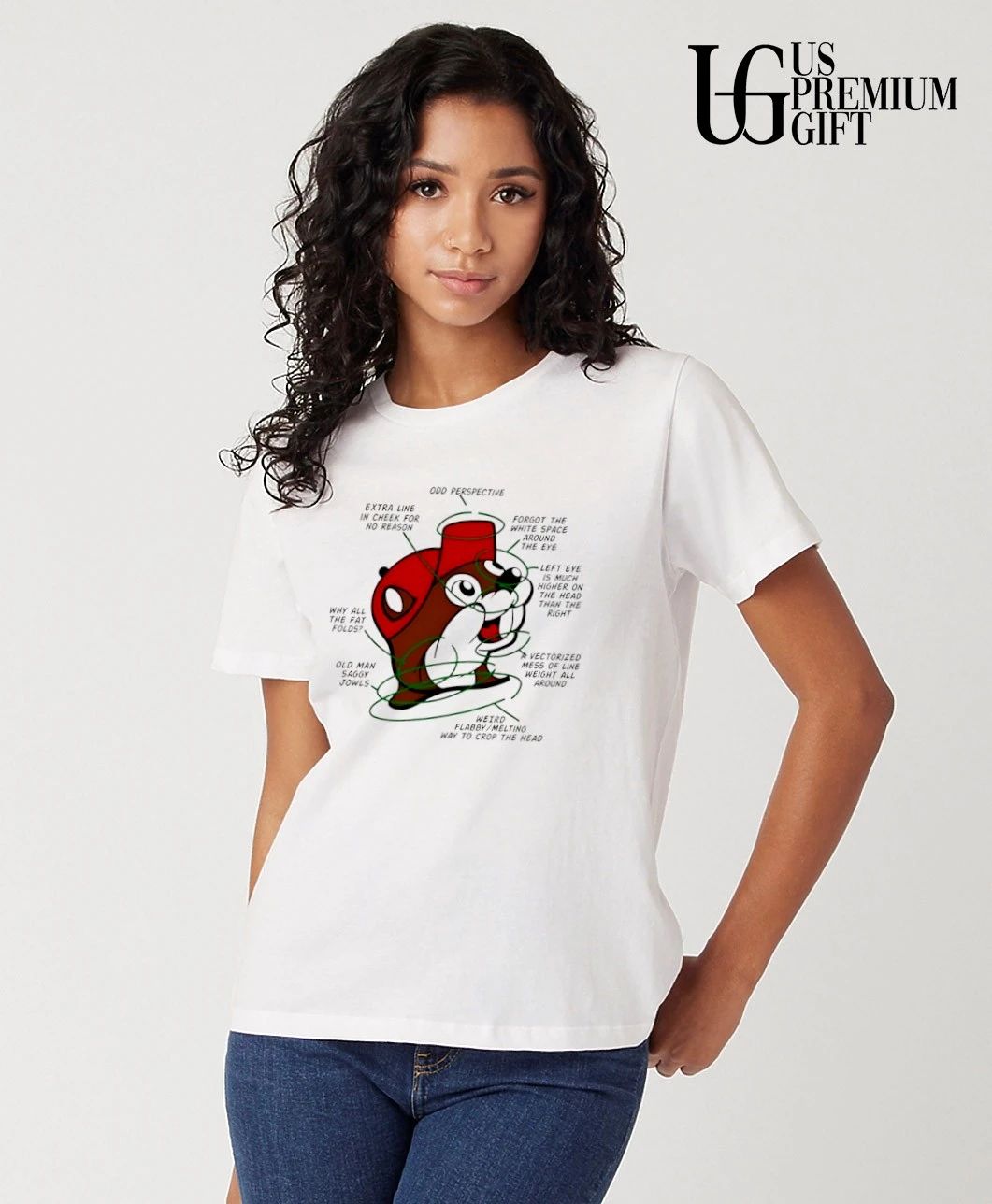 Buc-Ee’s Odd Perspective Vectorized Mess Critique shirt