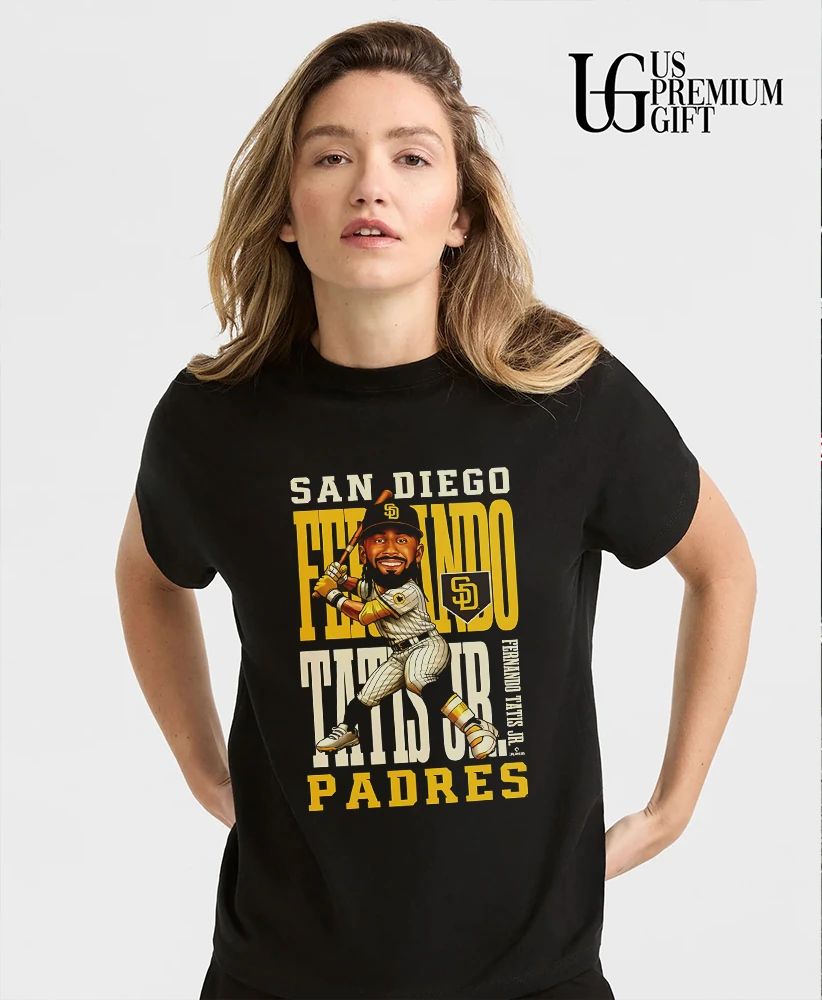 Fernando Tatis Jr. San Diego Padres baseball 2026 caricature shirt