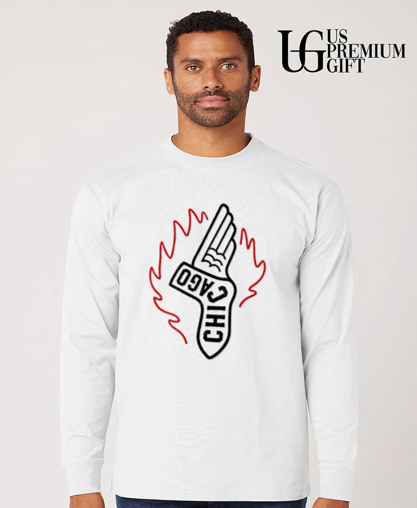Chicago White Sox Winged Sock Baseball shirt