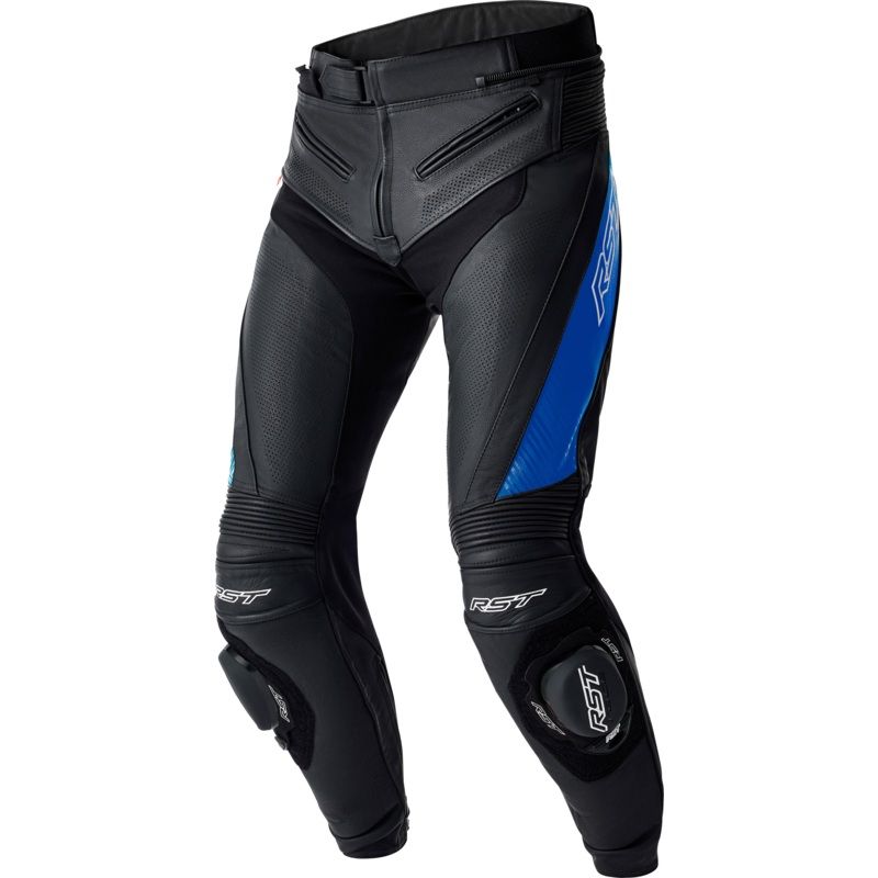 RST Tractech Evo D3o Pants Blk/Blue Leather 3x 103636BLU-40