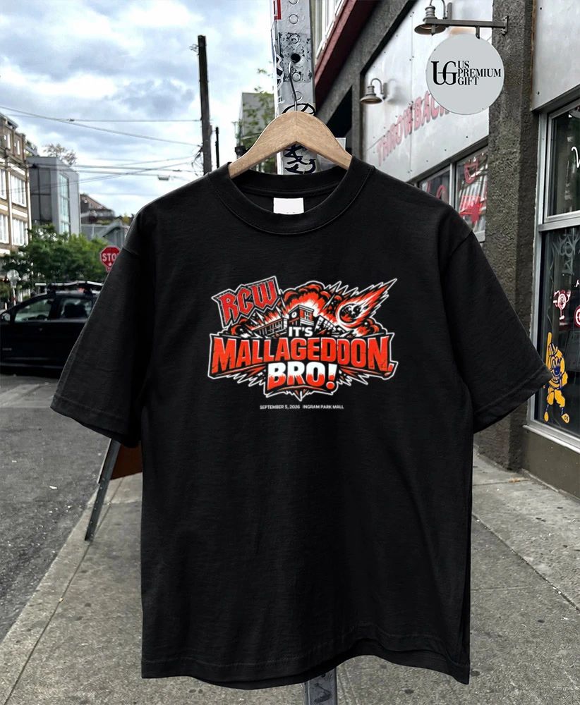 Mallageddon Bro RCW River City Wrestling 2026 shirt