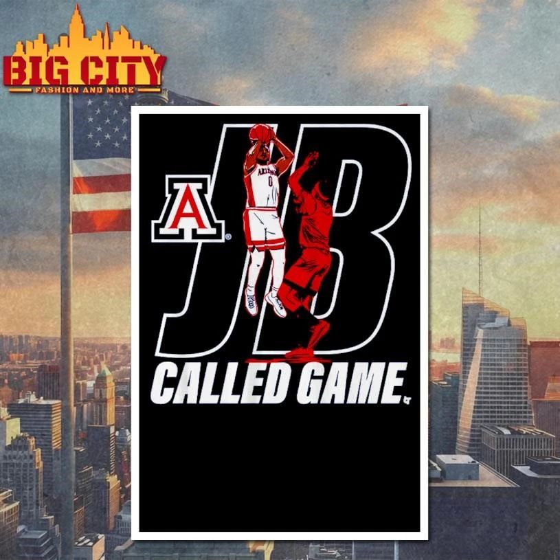 Arizona Basketball Jaden Bradley Called Game Shirt