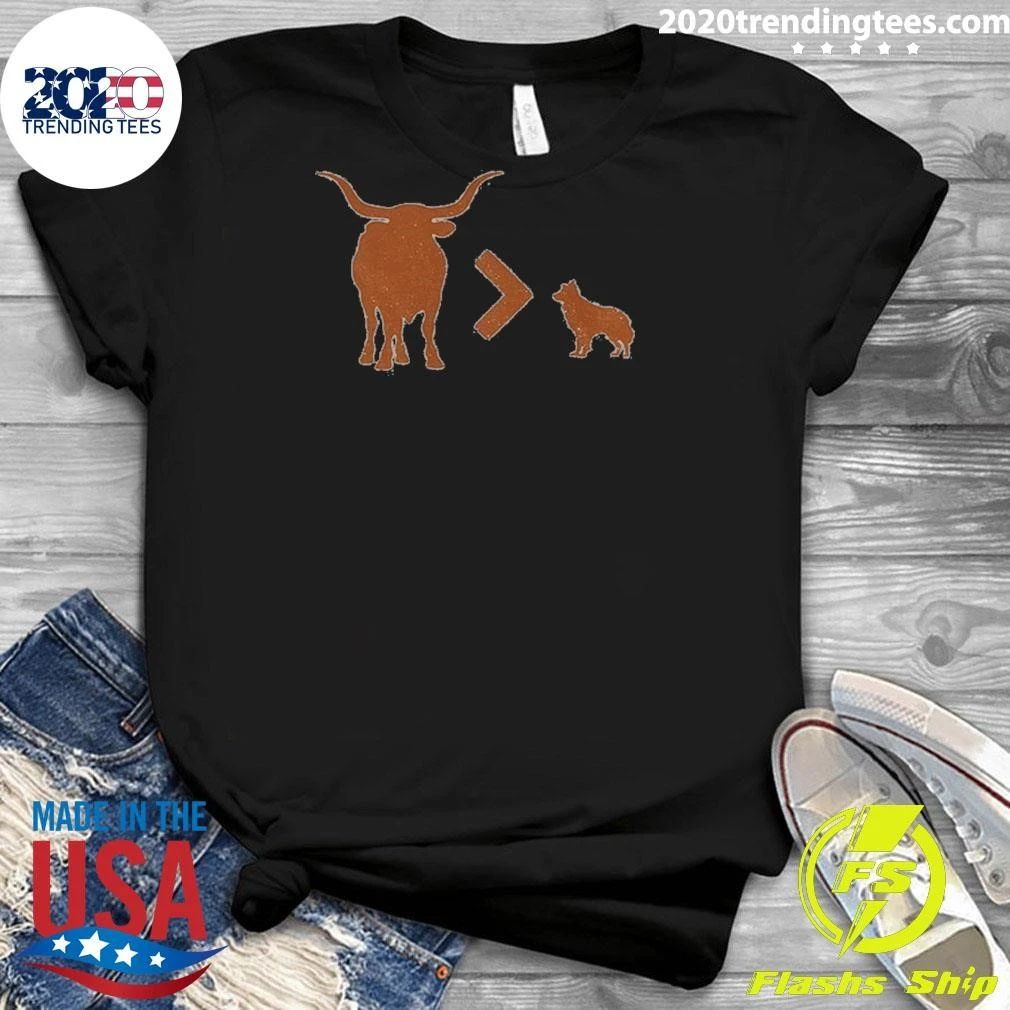 Football Rivalry Longhorn Greater Than Collie Gameday Shirt
