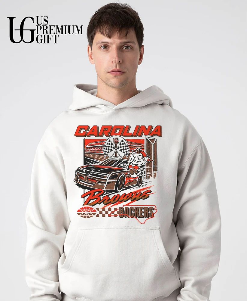 Carolina Browns Backers racing graphic shirt
