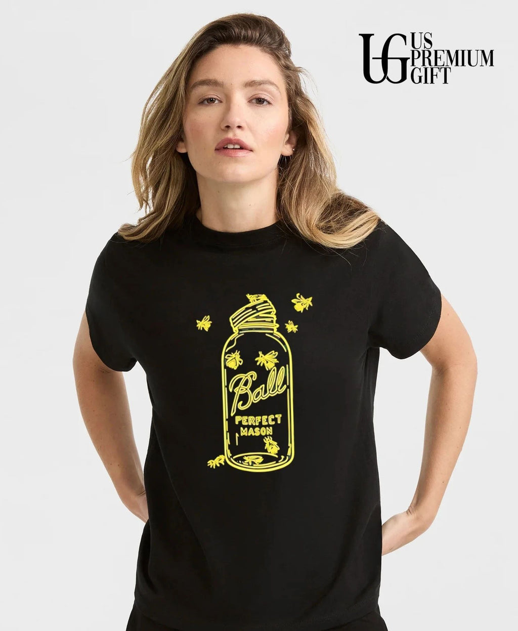 Firefly ball mason jar shirt