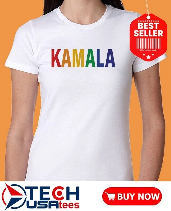 Scott Wiener Kamala rainbow shirt