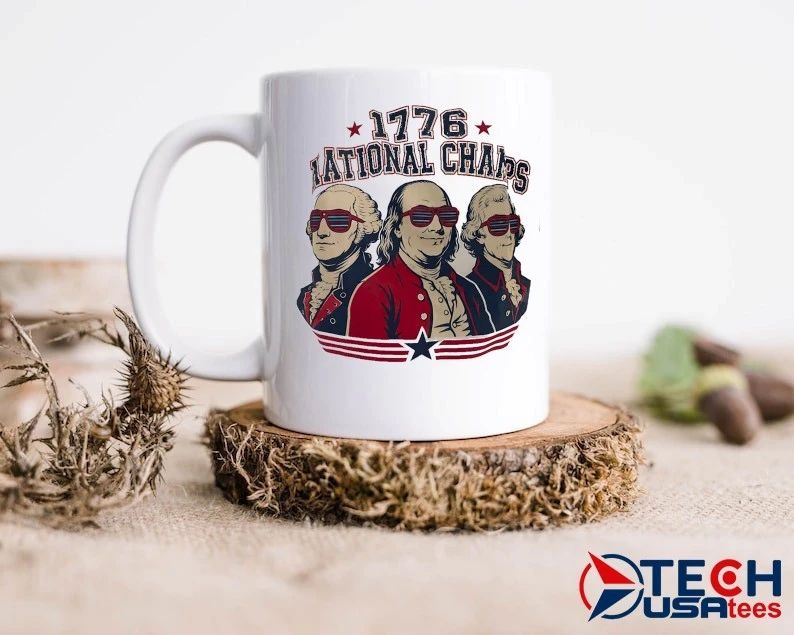 Patriotic Founding Fathers 1776 National Champs shirt