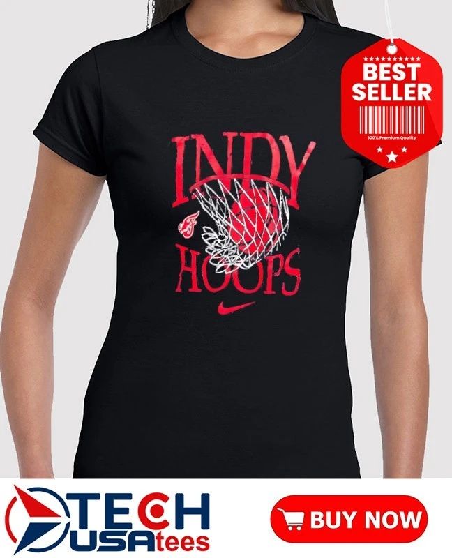 Indiana Fever Basketball Indy Hoops logo shirt