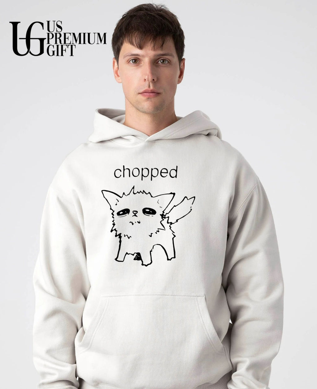 Chopped Cat drawing shirt