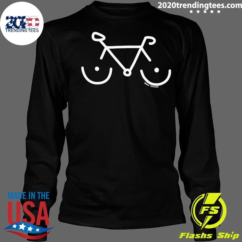 Bike Rack Organic Tee Shirt