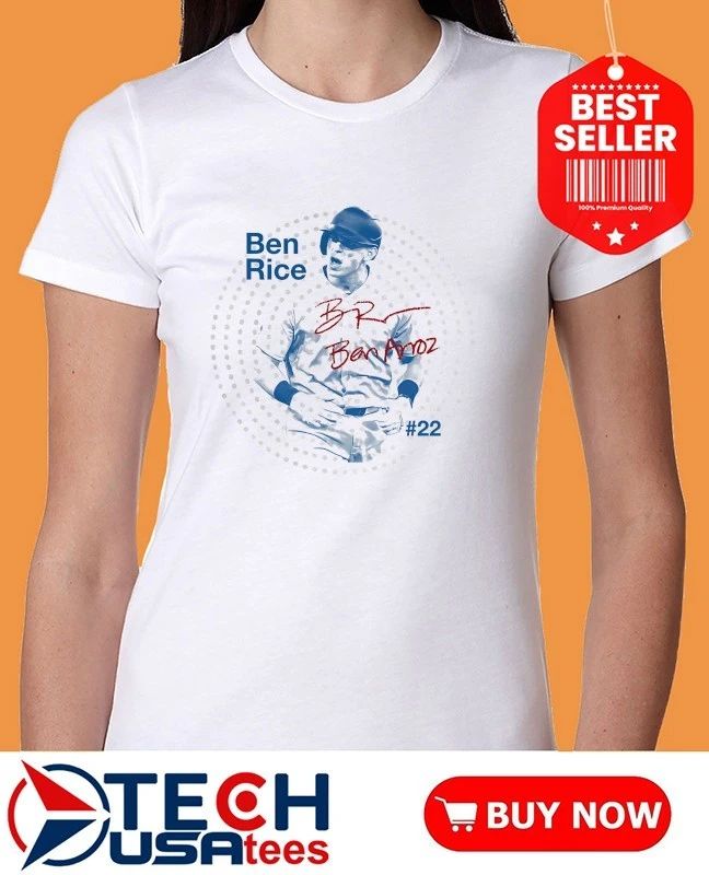 Ben Rice No. 22 New York Yankees star player signature shirt