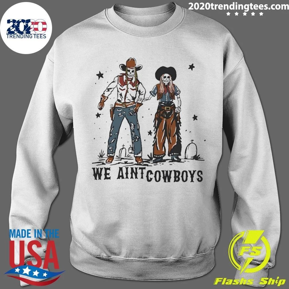 Tom And Nova Skeleton Cowboy Shirt