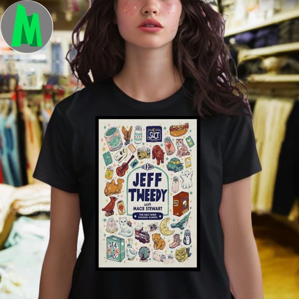 Jeff Tweedy Chicago, Illinois November 1 2025 Poster Shirt