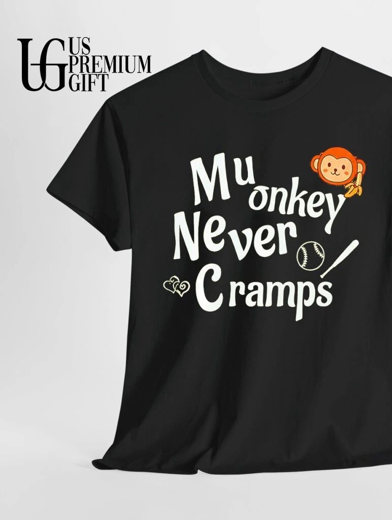 Munenori Kawasaki Mu Monkey Never Cramps shirt