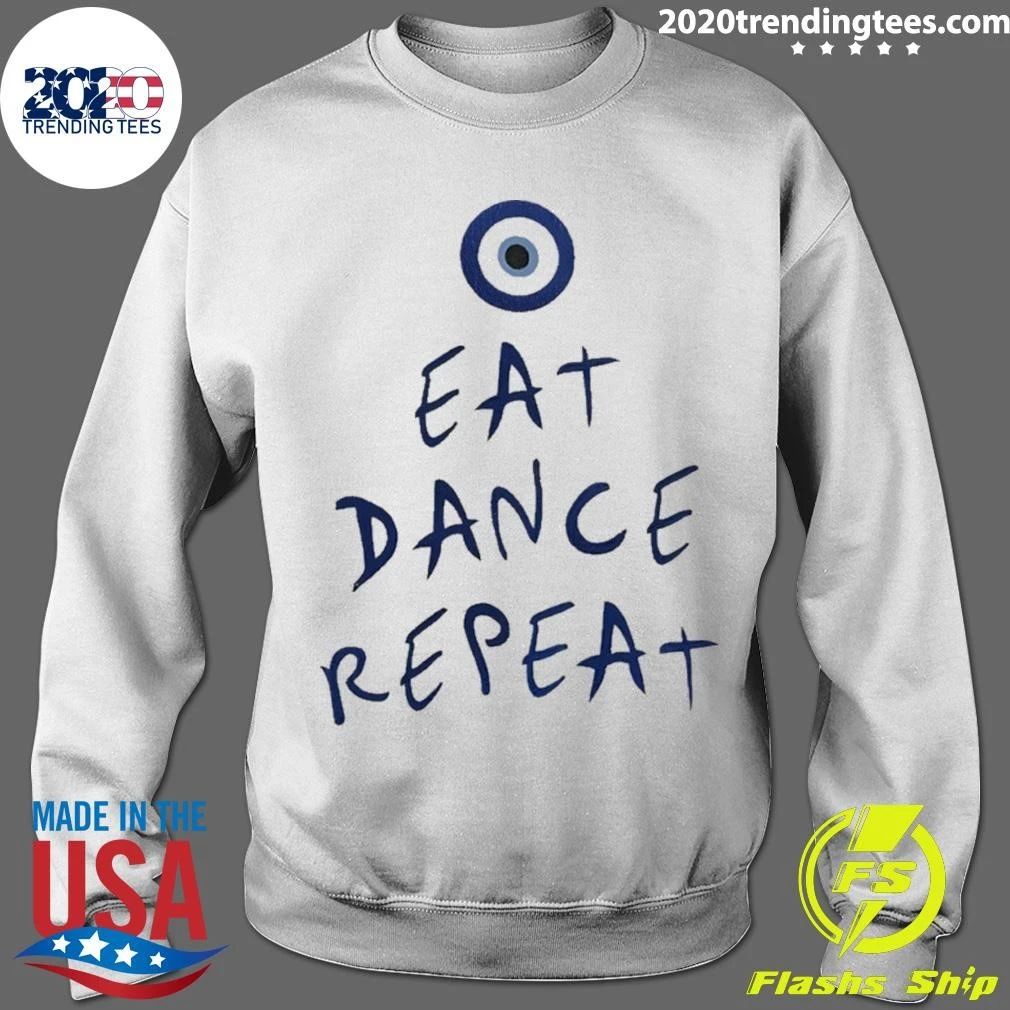 Eat Dance Repeat Text Shirt
