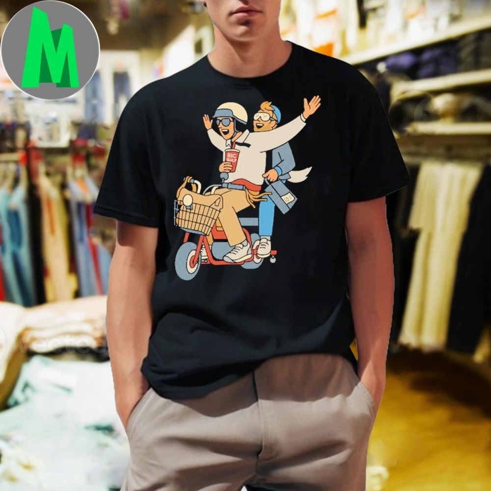 On a Moped for a Good Time 2025 Shirt