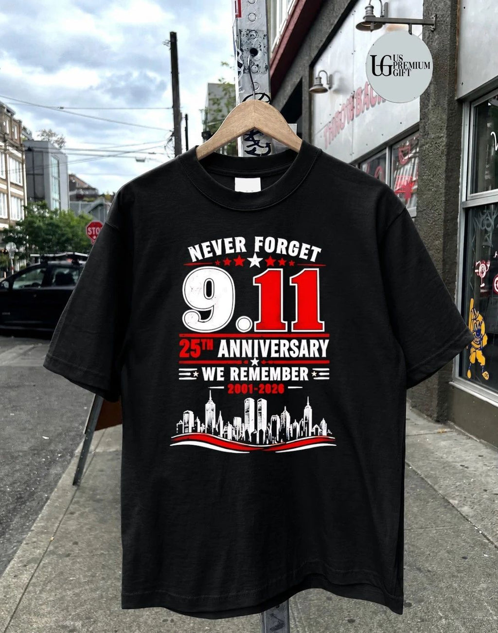 Never forget 911 25th anniversary we remember 2001-2026 shirt