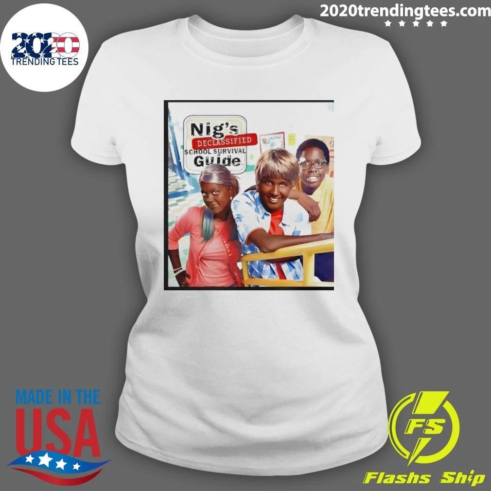 Nig’s Declassified School Survival Guide Parody Meme Shirt
