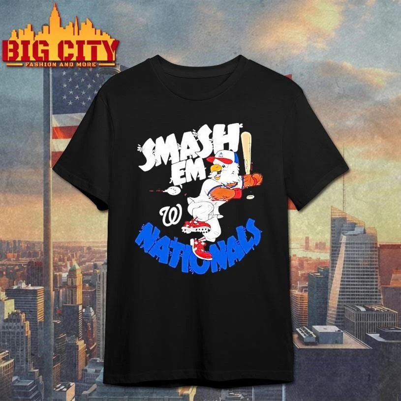 Washington Nationals Screech Smash Em Mascot Shirt