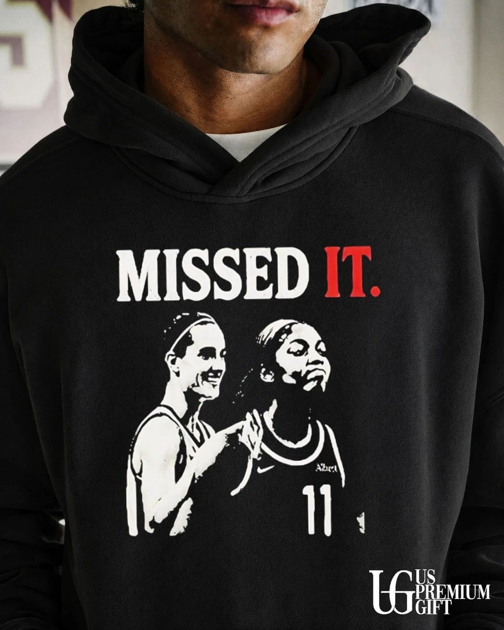 Missed It Caitlin Clark and Angel Reese WNBA shirt