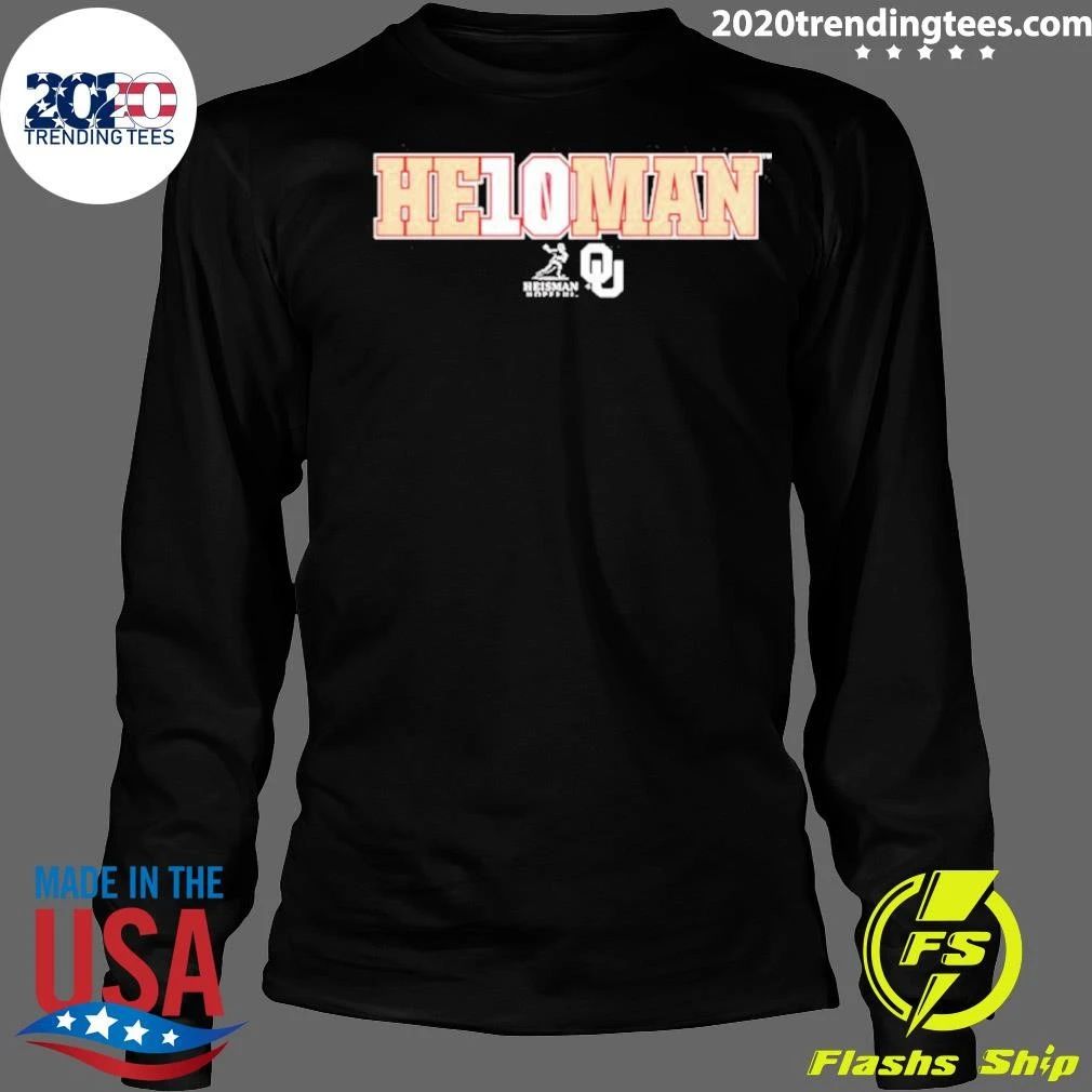 John Mateer Oklahoma Sooners Football He10man Shirt