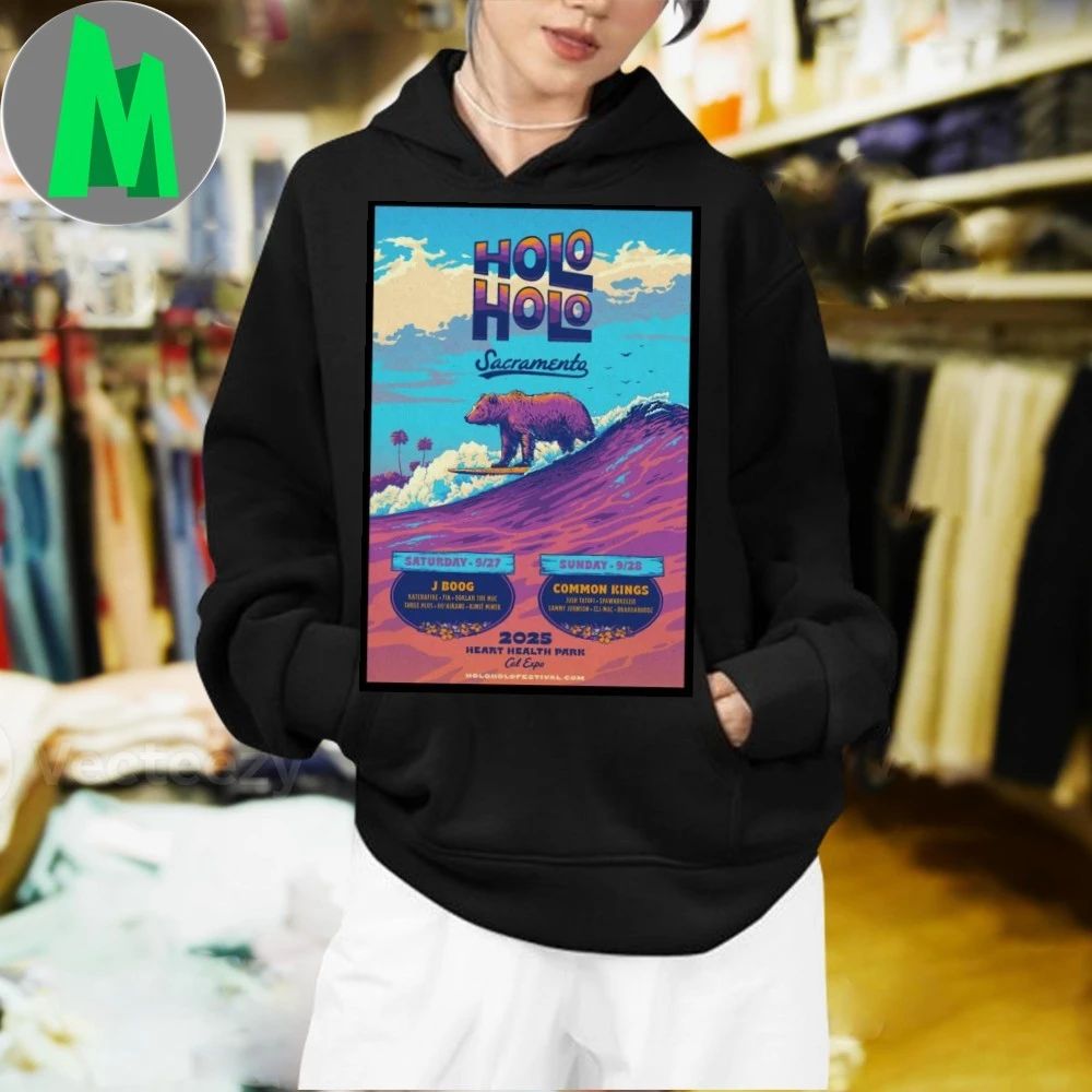 Holo Holo Sacramento CA September 27-28 2025 Poster Shirt