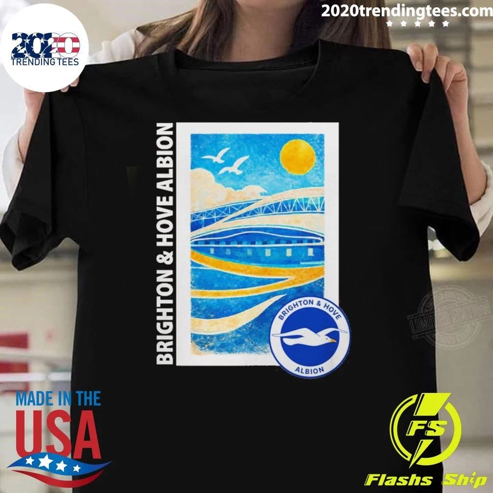 Brighton and Hove Albion 1863FC Post Stamp Soft Wash Shirt