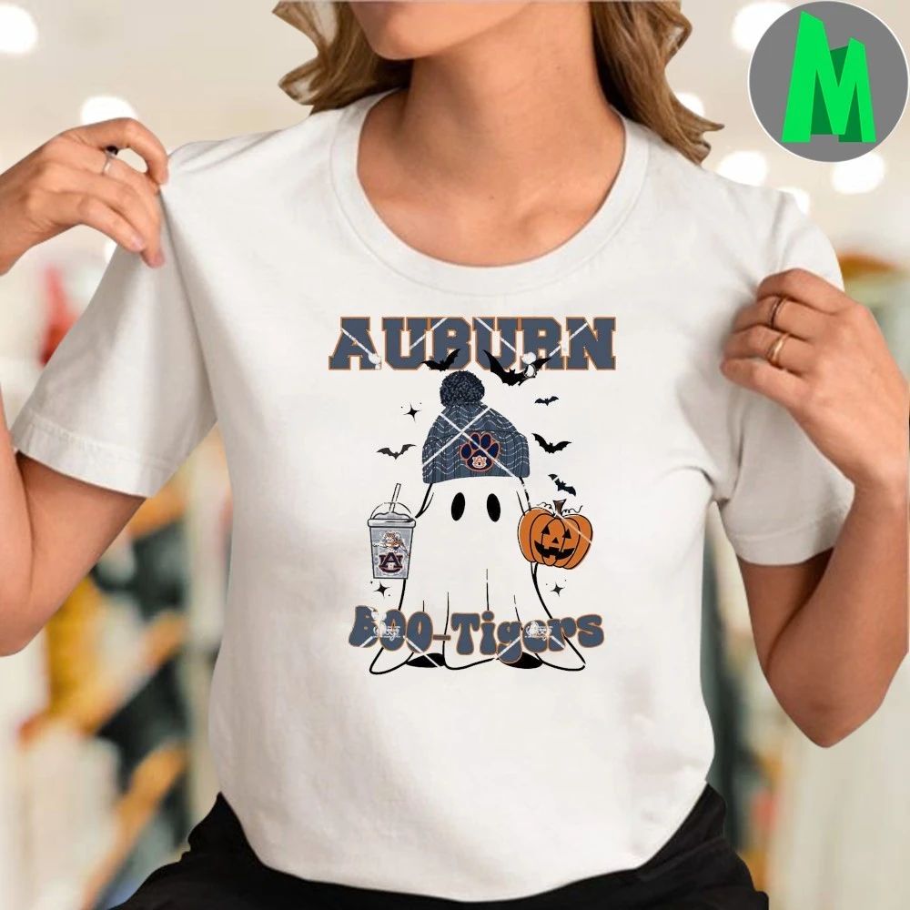 Auburn Boo Tigers Ghost Auburn Tigers Halloween Coffee Shirt