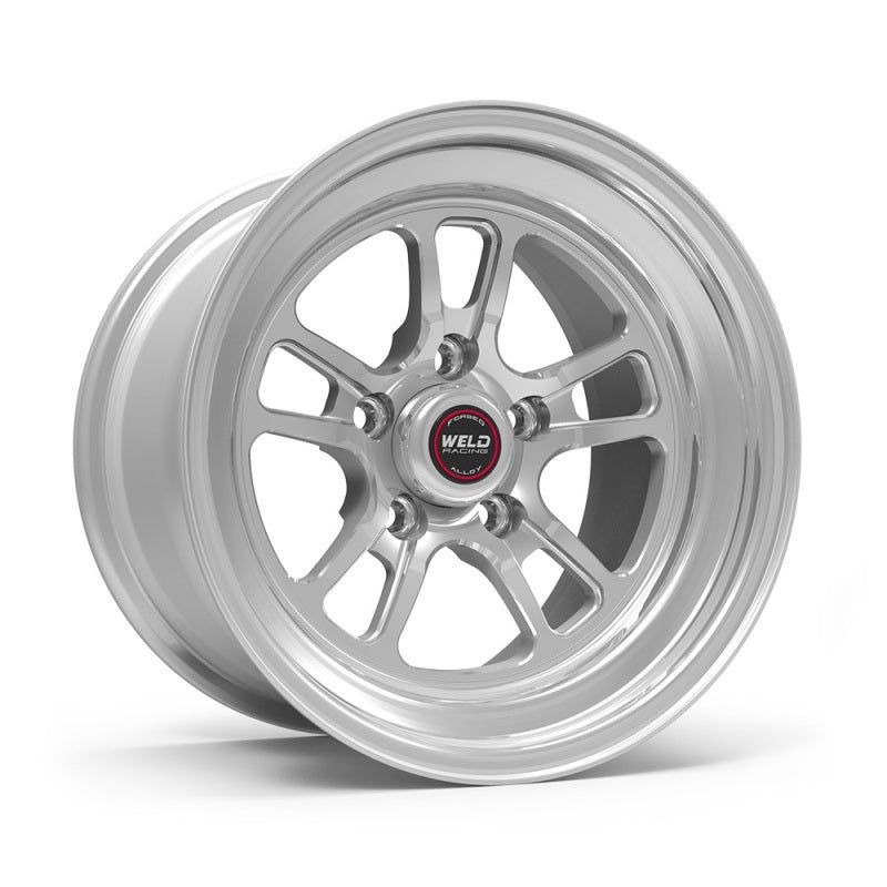 Weld S70 RT-S 15x8in / 5×114.3 BP / 6.5in. BS – Polished Center – Polished Shell Wheel