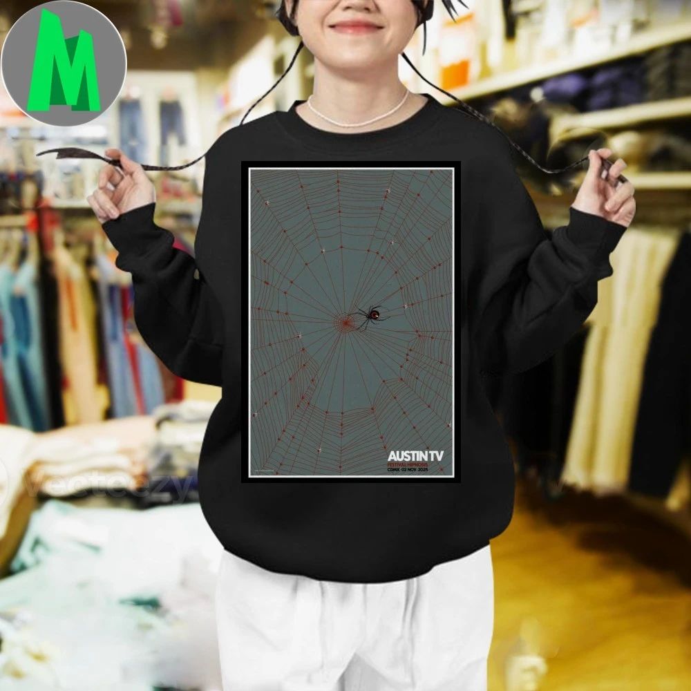 Austin TV Hipnosis Festival November 2 2025 Poster Shirt
