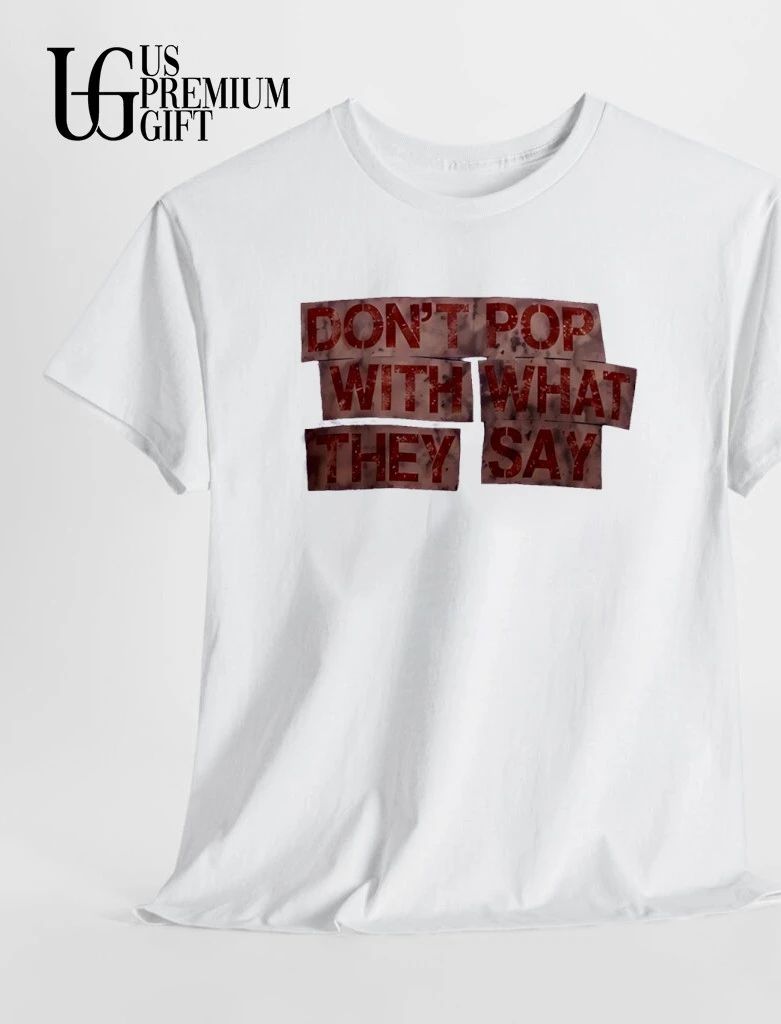 Russell Westbrook wearing Don’t Rock With What They Say shirt