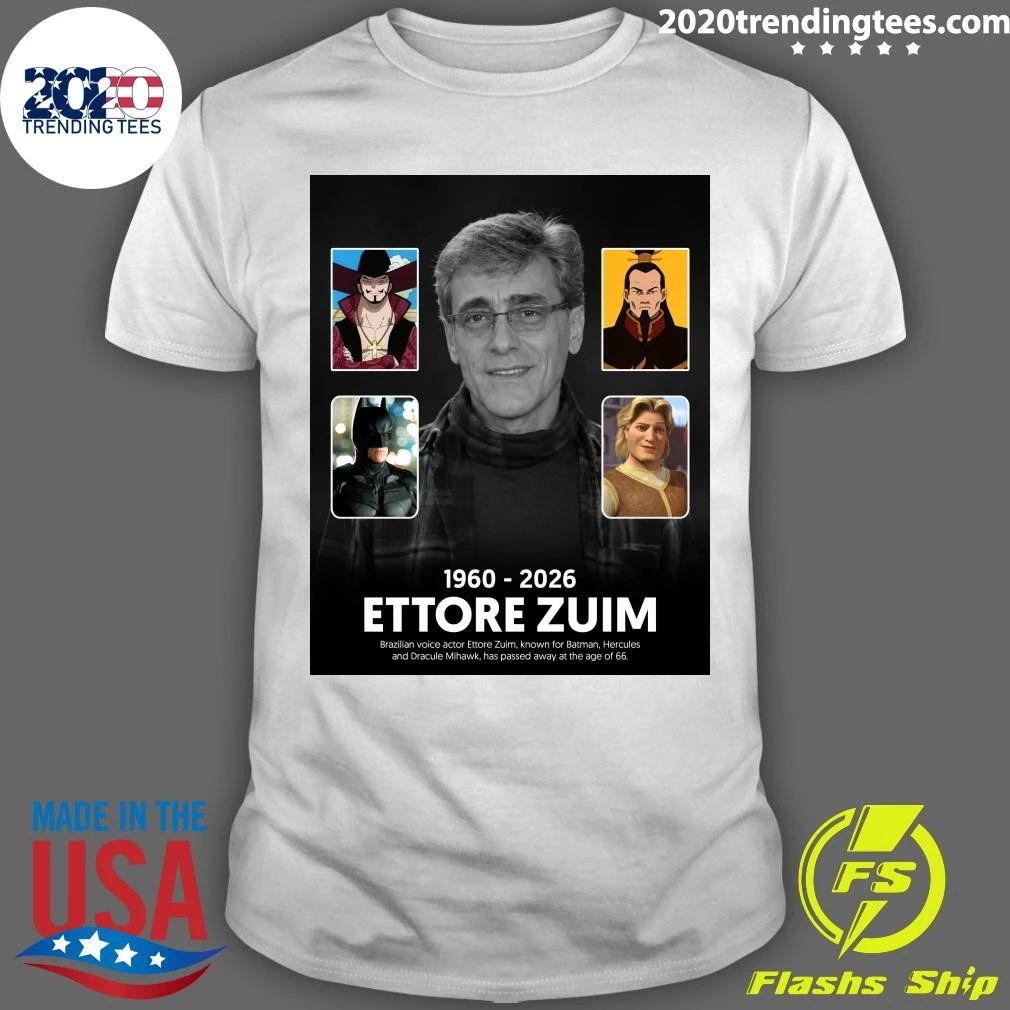 Rip Ettore Zuim 1960-2026 Another Legendary Voice From Our Childhood Is Gone Shirt