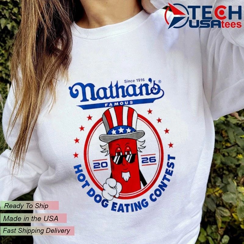 Joey Chestnut Nathan’s Famous Hot Dog Contest 2026 shirt