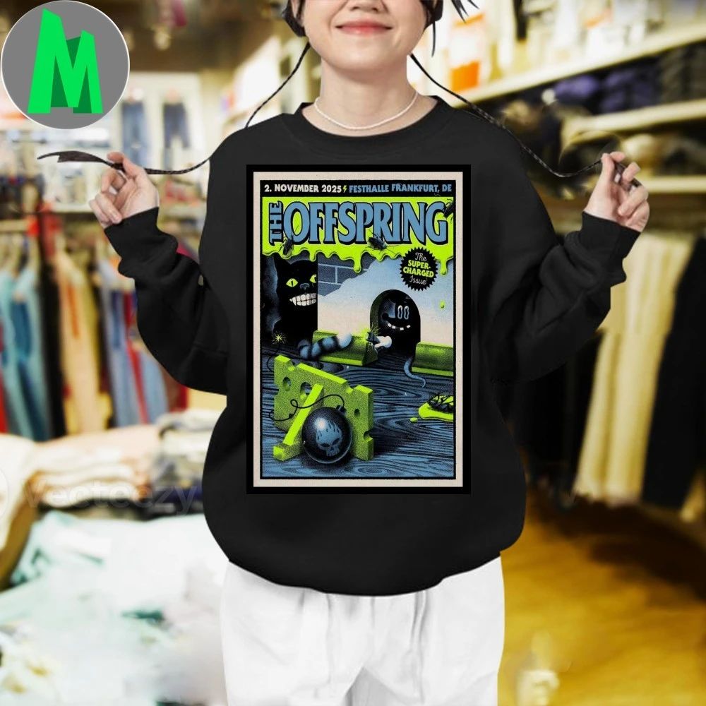 The Offspring Festhalle, Frankfurt Nov 2 2025 Poster Shirt