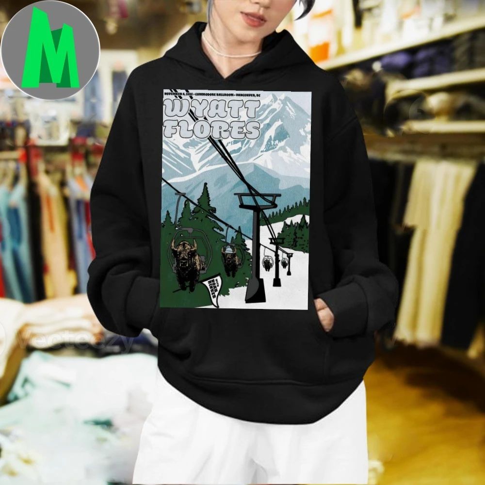 Wyatt Flores 11 8 2025 Vancouver BC Poster Shirt