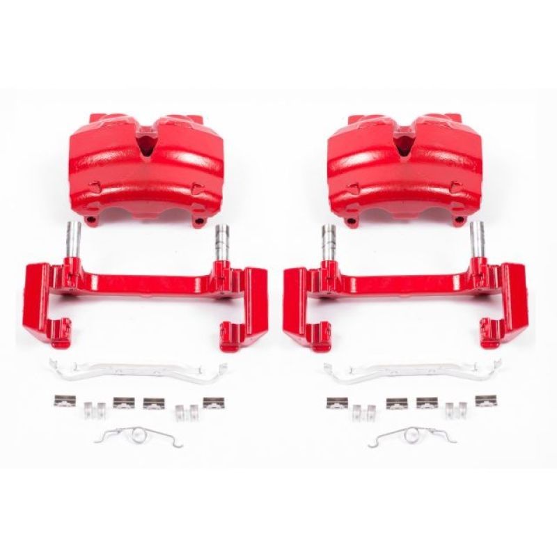 Power Stop 03-06 Ford Expedition Front Red Calipers w/Brackets – Pair