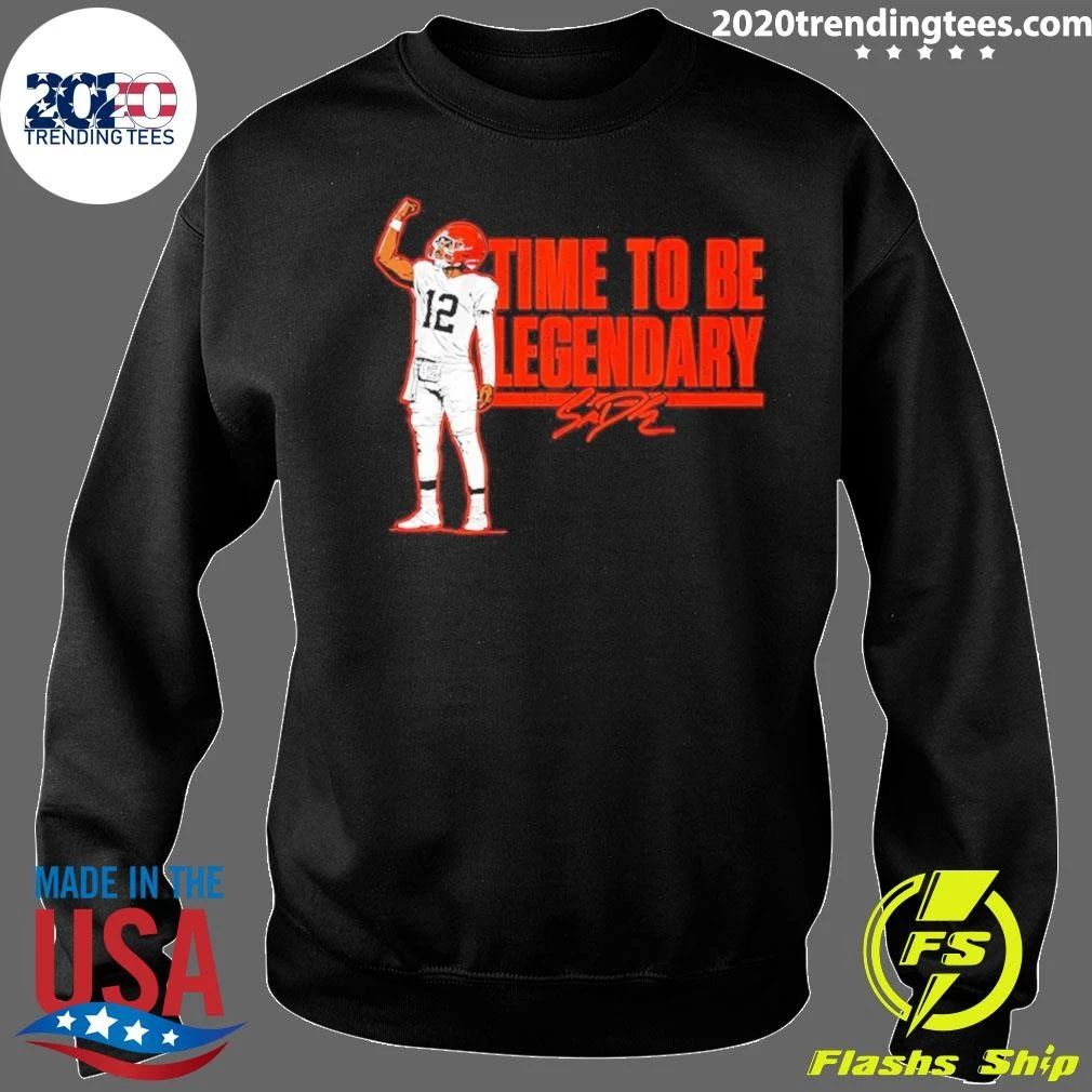 Shedeur Sanders Time To Be Legendary Signature Shirt