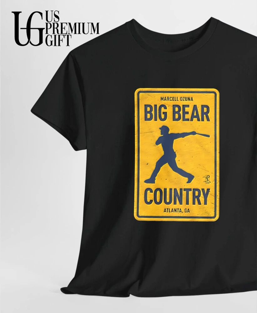 Big Bear Country Marcell Ozuna Pittsburgh Pirates baseball shirt